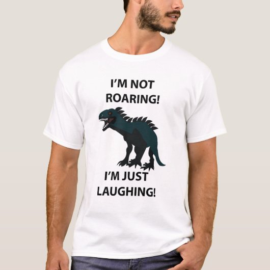 Funny Dinosaur T-Shirt (Vorderseite)