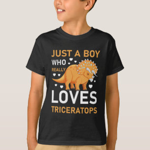 Funny Dinosaur Triceratops Bekleidung für Jungen T-Shirt