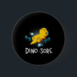 Funny Dinosaur Workout Gym Fitness Lifting  Button<br><div class="desc">Funny Dinosaur Workout Gym Fitness Lifting</div>