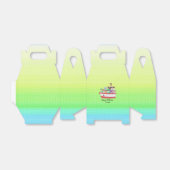 Funny dinosaur Yacht Birthday Party DIY Name Geschenkschachtel (Ungefaltet)