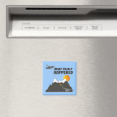 Funny Dinosaurier Aussterben Magnet (In Situ (Geschirrspüler))