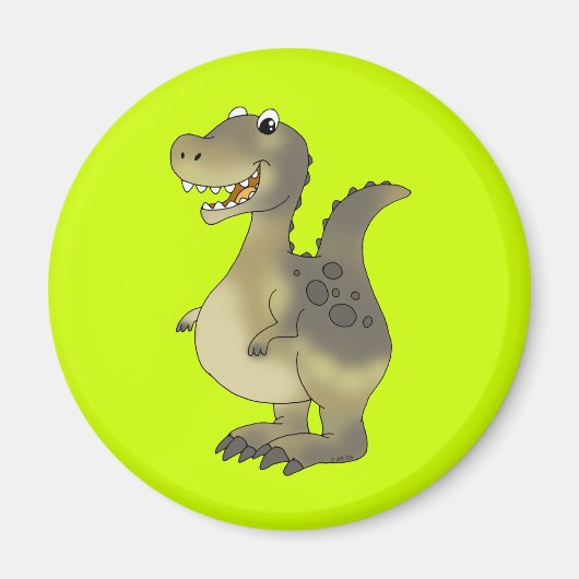 Funny Dinosaurier Magnet (Vorne)