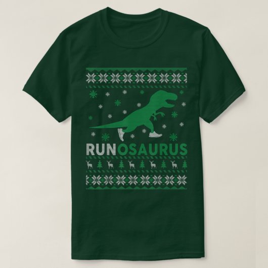 Funny Dinosaurier Ugly Weihnachtssüßer für Women M T-Shirt (Design vorne)