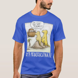Funny Dinosaurier und Noahs Grafik Design T-Shirt