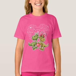 Funny Dinosaurier Valentinstag T-Shirt