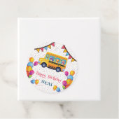 Funny dinosaurier Zurück zur Schule Bus Junge Gebu Geschenkanhänger (Beispiel)