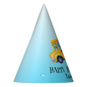 Funny dinosaurier Zurück zur Schule Bus Junge Gebu Partyhütchen (Links)