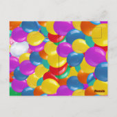 Funny dinosaurier Zurück zur Schule Bus Junge Gebu Postkarte (Rückseite)