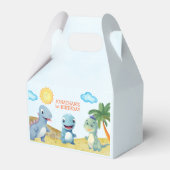 Funny Dinosaurs, Boy's birthday Geschenkschachtel (Vorderseite)