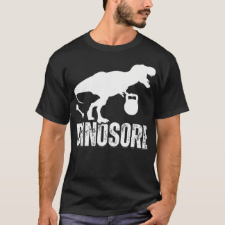 Funny Dinosaurs Workout Gym Fitness Niedlich D heb T-Shirt