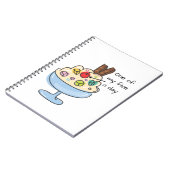 Funny Diquoise Ice Notizblock (Linke Seite)