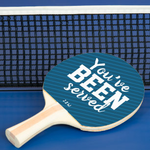 Funny, dir wurde Monogram serviert Tischtennis Schläger