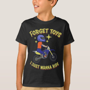 Funny Dirt Bike Geschenk für Kinder außerhalb des T-Shirt