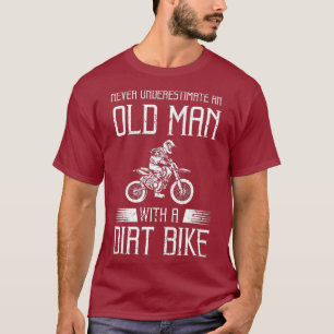 Funny Dirt Bike Geschenk für Motocross Lover Vate T-Shirt