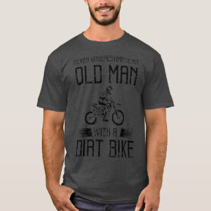 Funny Dirt Bike Geschenk für Motocross Lover Vater T-Shirt