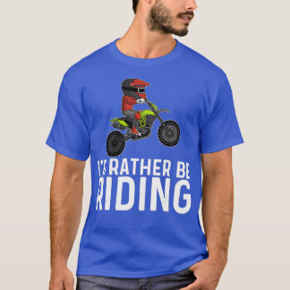 Funny Dirt Bike Geschenke Männer Frauen Motocross T-Shirt