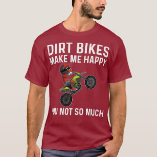Funny Dirt Bike Geschenke Männer Frauen Motocross T-Shirt