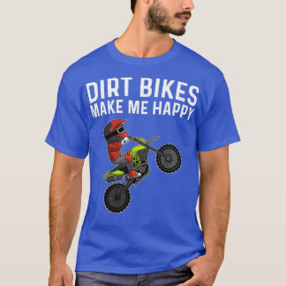 Funny Dirt Bike Geschenke Männer Frauen Motocross T-Shirt