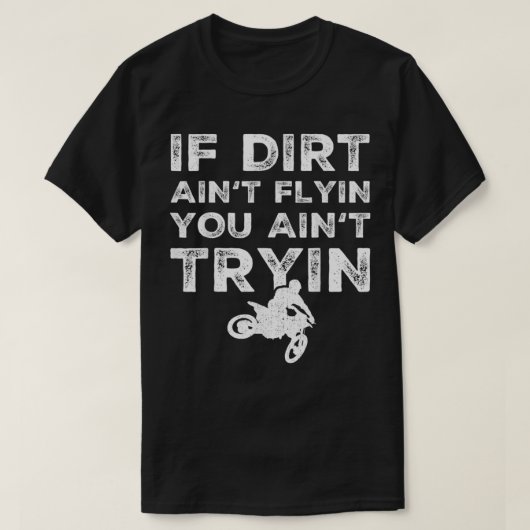 Funny Dirt Bike Rider Geschenk Supercross MX Motoc T-Shirt (Design vorne)