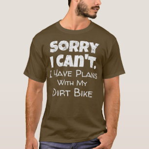 Funny Dirt Bike Zitat Motocross Racing Premium T-Shirt