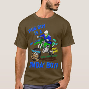 Funny Dirt Biking Sprichwort Boy Funny Motocross T-Shirt