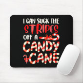 Funny Dirty Candy Cane Christmas Hilarious Santa H Mousepad (Mit Mouse)
