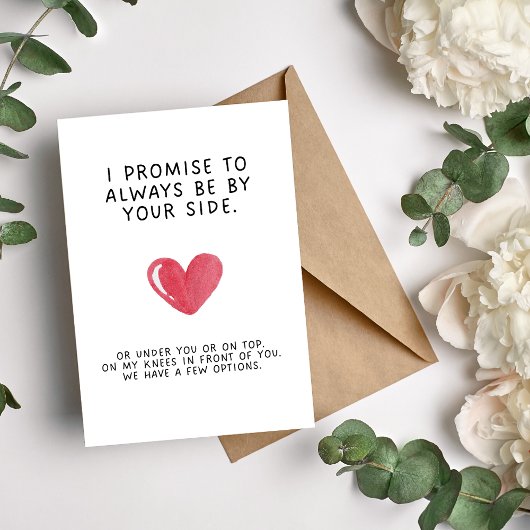 Funny Dirty Card für ihn Feiertagskarte