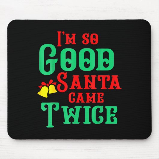 Funny Dirty Naughty Inappropriate Christmas Mousepad (Vorne)