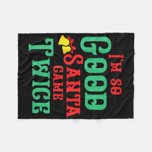 Funny Dirty Naughty Inappropriate Christmas T Shir Fleecedecke (Vorderseite (Horizontal))