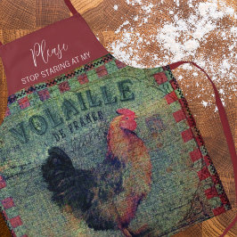 Funny Dirty Rooster Spaß für Ihm Schürze