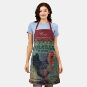 Funny Dirty Rooster Spaß für Ihm Schürze (Getragen)