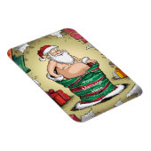 Funny Dirty Santa Christmas Collection Magnet (Rechte Seite)