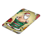 Funny Dirty Santa Christmas Collection Magnet (Linke Seite)