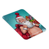 Funny Dirty Santa Christmas Collection Magnet (Rechte Seite)
