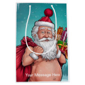 Funny Dirty Santa Christmas Collection Mittlere Geschenktüte (Vorderseite)