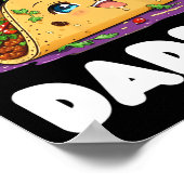 Funny Dirty studiert mir Daddy Naughty Taco und Pu Poster (Ecke)