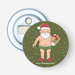 Funny Dirty Weihnachtsauflistungspapier Flaschenöffner
