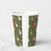 Funny Dirty Weihnachtsauflistungspapier Pappbecher (Links)