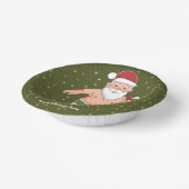 Funny Dirty Weihnachtsauflistungspapier Pappteller (Gewinkelt)