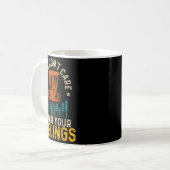 Funny Disc Golf Apparel Co. Disc Golf Trees Don't  Kaffeetasse (Vorderseite Links)