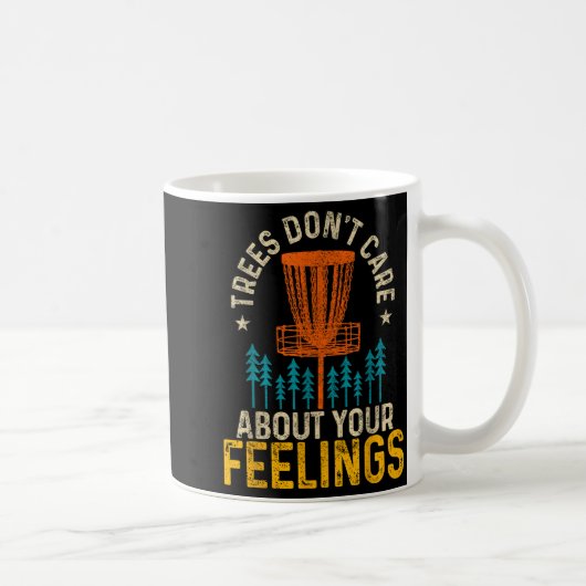 Funny Disc Golf Apparel Co. Disc Golf Trees Don't Kaffeetasse (Rechts)