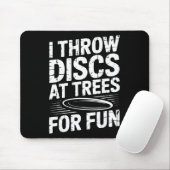 Funny Disc Golf Course  Mousepad (Mit Mouse)