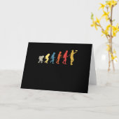 Funny Disc Golf Gift Vintage Frisbee Karte (Gelbe Blume)