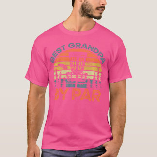 Funny Disc Golf Opa Bestes Opa par T-Shirt
