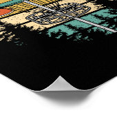 Funny Disc Golf Player Saying I Bangin' Chains  Poster (Ecke)