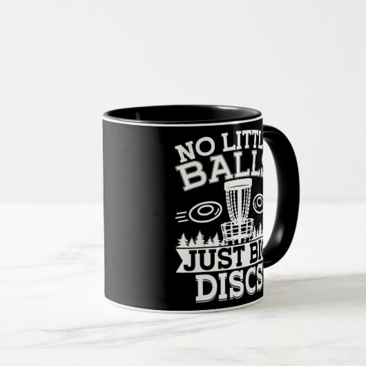 Funny Disc Golfer Disc Golfing Pun Disc Golf Tasse (VorderseiteRechts)