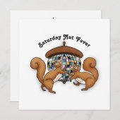 Funny Disco Dancing Eichhörnchen (Vorne/Hinten)