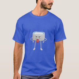 Funny Disgusted Water Fountain Cartoon Character T-Shirt