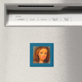 Funny Disgusting Doll Face Meme Magnet (In Situ (Geschirrspüler))