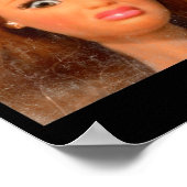 Funny Disgusting Doll Face Meme  Poster (Ecke)